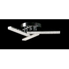 Люстра стельова LED Splendid Ray LT8007/3, 80W, хром, білий, сучасний стиль, з пультом, 3 лампи, димер, 47 см Люстра стельова LED Splendid Ray LT8007/3, 80W, хром, білий, сучасний стиль, з пультом, 3 лампи, димер, 47 см