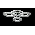 Сучасна світлодіодна люстра Splendid Ray Lk2368/3 LED WT з кришталевим декором і димером Сучасна світлодіодна люстра Splendid Ray Lk2368/3 LED WT з кришталевим декором і димером