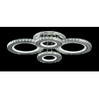 Сучасна світлодіодна люстра Splendid Ray LK2369/2+2 LED WT з кільцевим дизайном і кришталевим оздобленням Сучасна світлодіодна люстра Splendid Ray LK2369/2+2 LED WT з кільцевим дизайном і кришталевим оздобленням