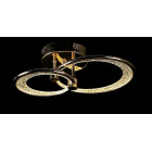 Люстра стельова LED Splendid Ray LT98120/1+1, 2 лампи, золото, білий, сучасний стиль для дому Люстра стельова LED Splendid Ray LT98120/1+1, 2 лампи, золото, білий, сучасний стиль для дому