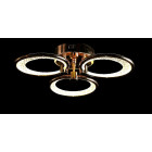 Люстра стельова LED Splendid Ray LT98120/3, 80W, золота, біла, сучасний стиль для дому Люстра стельова LED Splendid Ray LT98120/3, 80W, золота, біла, сучасний стиль для дому