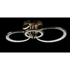 Люстра стельова LED Splendid Ray LT98120/1+1+1, 120W, золото, білий, сучасний стиль з пультом, димер Люстра стельова LED Splendid Ray LT98120/1+1+1, 120W, золото, білий, сучасний стиль з пультом, димер