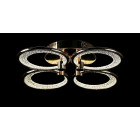 Люстра стельова LED Splendid Ray LT98120/4, 120W, золото, білий, сучасний стиль, з пультом, димер Люстра стельова LED Splendid Ray LT98120/4, 120W, золото, білий, сучасний стиль, з пультом, димер