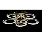 Люстра стельова LED Splendid Ray LT98120/5+1, 144W, золото, білий, сучасний стиль з пультом, димер Люстра стельова LED Splendid Ray LT98120/5+1, 144W, золото, білий, сучасний стиль з пультом, димер