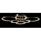 Люстра стельова LED Splendid Ray LT98120/2+2+2, 6 ламп, золото/білий, 84 см, сучасний стиль з димером Люстра стельова LED Splendid Ray LT98120/2+2+2, 6 ламп, золото/білий, 84 см, сучасний стиль з димером