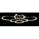 Люстра стельова LED Splendid Ray LT98120/2+2+2, 6 ламп, золото/білий, 84 см, сучасний стиль з димером Люстра стельова LED Splendid Ray LT98120/2+2+2, 6 ламп, золото/білий, 84 см, сучасний стиль з димером