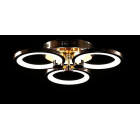 Люстра стельова LED Splendid Ray LK38/3, 80W, золото, білий, з пультом, сучасний стиль Люстра стельова LED Splendid Ray LK38/3, 80W, золото, білий, з пультом, сучасний стиль