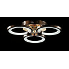 Люстра стельова LED Splendid Ray LK38/3, 80W, золото, білий, з пультом, сучасний стиль Люстра стельова LED Splendid Ray LK38/3, 80W, золото, білий, з пультом, сучасний стиль