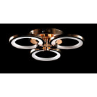 Люстра стельова LED Splendid Ray LK38/3, 80W, золото, білий, з пультом, сучасний стиль Люстра стельова LED Splendid Ray LK38/3, 80W, золото, білий, з пультом, сучасний стиль