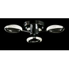 Люстра стельова LED Splendid Ray LT9861/3, 80W, хром, білий, сучасний стиль з пультом Люстра стельова LED Splendid Ray LT9861/3, 80W, хром, білий, сучасний стиль з пультом