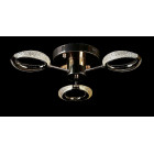 Люстра стельова LED Splendid Ray LT9861/3, 80W, золото, білий, сучасний стиль, з пультом, димер Люстра стельова LED Splendid Ray LT9861/3, 80W, золото, білий, сучасний стиль, з пультом, димер
