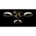 Люстра стельова LED Splendid Ray LT9861/3, 80W, золото, білий, сучасний стиль, з пультом, димер Люстра стельова LED Splendid Ray LT9861/3, 80W, золото, білий, сучасний стиль, з пультом, димер