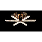 Люстра стельова LED Splendid Ray LT874/3, 80W, білий, золото, сучасний стиль, з пультом, димер Люстра стельова LED Splendid Ray LT874/3, 80W, білий, золото, сучасний стиль, з пультом, димер