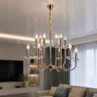 Люстра зі свічками Splendid Ray L9048/10+10 (SGD), золото, 20 ламп E14, діаметр