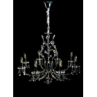 Класична люстра-свічка Splendid Ray L9031/8 (silver) хром, 8 ламп, Ø80 см Класична люстра-свічка Splendid Ray L9031/8 (silver) хром, 8 ламп, Ø80 см