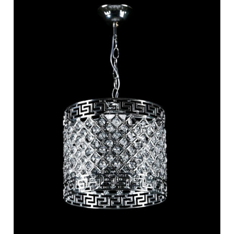 Стельова люстра E27 Splendid Ray L391/1L (22) CR, 40W, білий, хром, сучасний стиль