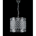 Стельова люстра E27 Splendid Ray L391/1L (22) CR, 40W, білий, хром, сучасний стиль Стельова люстра E27 Splendid Ray L391/1L (22) CR, 40W, білий, хром, сучасний стиль
