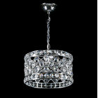 Люстра стельова Splendid Ray L397/1L (24) CR, 1xE27, 40W, 45см, хром, білий, метал, кришталь, сучасний стиль для дому Люстра стельова Splendid Ray L397/1L (24) CR, 1xE27, 40W, 45см, хром, білий, метал, кришталь, сучасний стиль для дому