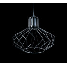 Люстра стельова Splendid Ray L537/1S, E27, регульована, чорний метал, сучасний стиль, діаметр 25 см, висота 30-110 см Люстра стельова Splendid Ray L537/1S, E27, регульована, чорний метал, сучасний стиль, діаметр 25 см, висота 30-110 см