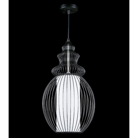Люстра стельова Splendid Ray L606/1, E27, 40W, чорний/білий, сучасний стиль, регулювання висоти