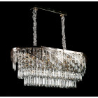 Кришталева люстра Splendid Ray L93033/L850*W350/11 (SGD) золото, 11 ламп E14 Кришталева люстра Splendid Ray L93033/L850*W350/11 (SGD) золото, 11 ламп E14