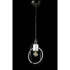 Стельова люстра E27 Splendid Ray L07481/1P, 40W, чорний з хромом, сучасний стиль