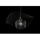 Стельова люстра E27 Splendid Ray L07278/1, 1 лампа, регульована, чорний метал, висота 20-80 см, сучасний стиль для дому