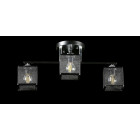Люстра стельова Splendid Ray L07269/4, 4xE27, 51 см, чорний/хром, сучасний стиль для дому