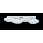 Люстра стельова LED Splendid Ray L3180/4L, 80W, біла, з пультом, 4 лампи, димер, сучасний стиль Люстра стельова LED Splendid Ray L3180/4L, 80W, біла, з пультом, 4 лампи, димер, сучасний стиль