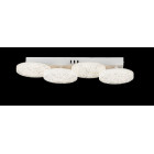 Люстра стельова LED Splendid Ray L3180/4L, 80W, біла, з пультом, 4 лампи, димер, сучасний стиль Люстра стельова LED Splendid Ray L3180/4L, 80W, біла, з пультом, 4 лампи, димер, сучасний стиль