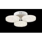 Люстра стельова LED Splendid Ray L3180/3, 3 лампи, 32 см, білий, з пультом, сучасний стиль Люстра стельова LED Splendid Ray L3180/3, 3 лампи, 32 см, білий, з пультом, сучасний стиль