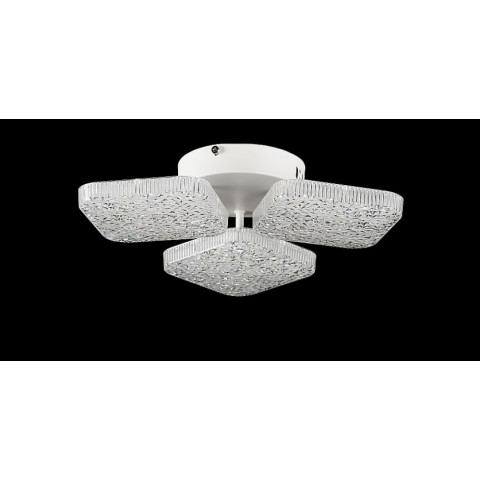 Люстра стельова LED Splendid Ray L3181/3, 72W, білий, з пультом, сучасний стиль, 3 лампи, димер, 37 см
