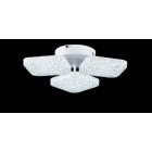 Люстра стельова LED Splendid Ray L3181/3, 72W, білий, з пультом, сучасний стиль, 3 лампи, димер, 37 см Люстра стельова LED Splendid Ray L3181/3, 72W, білий, з пультом, сучасний стиль, 3 лампи, димер, 37 см