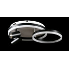 Люстра стельова LED Splendid Ray L2464/550/2+2, 4 лампи, білий/чорний, димер, сучасний стиль Люстра стельова LED Splendid Ray L2464/550/2+2, 4 лампи, білий/чорний, димер, сучасний стиль