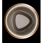Люстра стельова LED Splendid Ray L55088/500A/1, 144W, сірий/золотий, сучасний стиль, з пультом, 50 см Люстра стельова LED Splendid Ray L55088/500A/1, 144W, сірий/золотий, сучасний стиль, з пультом, 50 см