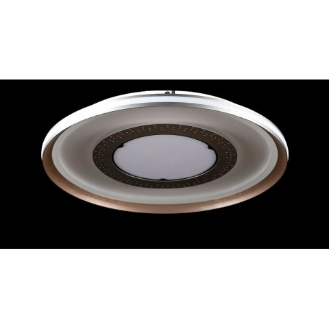 Люстра стельова LED Splendid Ray L55088/500B/1, 1 лампа, 50 см, сірий/золотий, димер, сучасний стиль