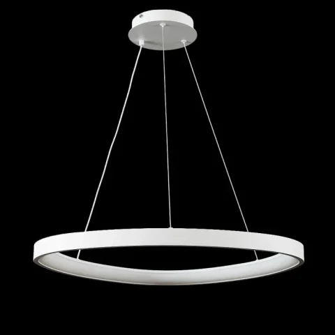 Люстра стельова LED Splendid Ray L2550/650/1, 1 лампа, 40–140 см, біла, з пультом