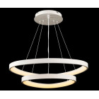 Люстра світлодіодна Splendid Ray L2550/650+450/2 LED, 2 лампи, регулювання світла, білий колір, сучасний стиль для дому Люстра світлодіодна Splendid Ray L2550/650+450/2 LED, 2 лампи, регулювання світла, білий колір, сучасний стиль для дому