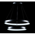Люстра стельова LED Splendid Ray L2681/600+400/2, чорний, регульована температура світла, сучасний стиль Люстра стельова LED Splendid Ray L2681/600+400/2, чорний, регульована температура світла, сучасний стиль