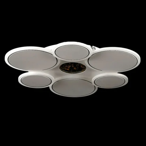 Потолочная люстра LED Splendid Ray L2639/560/6+1, 112W, белый, с пультом, современный стиль Потолочная люстра LED Splendid Ray L2639/560/6+1, 112W, белый, с пультом, современный стиль