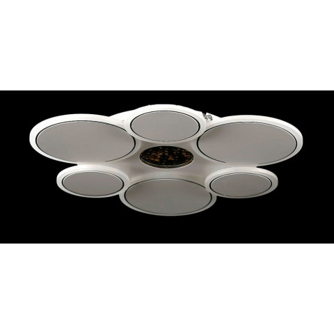 Люстра стельова LED Splendid Ray L2639/560/6+1, 112W, білий, з пультом, сучасний стиль