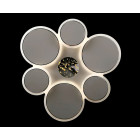 Люстра стельова LED Splendid Ray L2639/560/6+1, 112W, білий, з пультом, сучасний стиль Люстра стельова LED Splendid Ray L2639/560/6+1, 112W, білий, з пультом, сучасний стиль