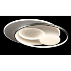 Сучасна стельова LED-люстра L2908/580/2+2 LED (WHITE+GREY), 144 Вт, діаметр 58 см, від 14 до 20 м2 Сучасна стельова LED-люстра L2908/580/2+2 LED (WHITE+GREY), 144 Вт, діаметр 58 см, від 14 до 20 м2