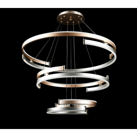 Люстра стельова LED Splendid Ray L8503/800+600+400/3, 6 ламп, 50-150 см, діаметр 80 см, сучасний стиль для дому