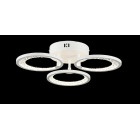 Люстра стельова LED Splendid Ray L2930/3, 3 лампи, 40 см, 3000K, білий метал, сучасний стиль з пультом та димером Люстра стельова LED Splendid Ray L2930/3, 3 лампи, 40 см, 3000K, білий метал, сучасний стиль з пультом та димером