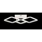 Люстра стельова LED Splendid Ray L2929/2+1, 58W, білий, сучасний стиль з пультом, димер, 3 лампи, 57 см Люстра стельова LED Splendid Ray L2929/2+1, 58W, білий, сучасний стиль з пультом, димер, 3 лампи, 57 см