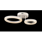 Люстра стельова LED Splendid Ray L2723/1+1, 42W, білий, з пультом, димер, сучасний стиль Люстра стельова LED Splendid Ray L2723/1+1, 42W, білий, з пультом, димер, сучасний стиль