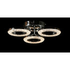 Люстра стельова LED Splendid Ray L2723/3, 3 лампи, регульована температура світла, хром, сучасний стиль для дому Люстра стельова LED Splendid Ray L2723/3, 3 лампи, регульована температура світла, хром, сучасний стиль для дому
