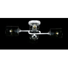 Люстра стельова Splendid Ray LGH50417/4, 4xE27, 56 см, білий, хром, сучасний стиль для дому Люстра стельова Splendid Ray LGH50417/4, 4xE27, 56 см, білий, хром, сучасний стиль для дому