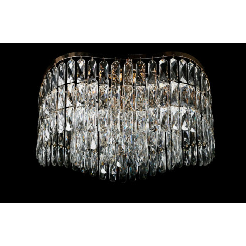 Кришталева люстра Splendid Ray LGH90349/9 (FGD) стельова люстра в золоті з кристалами E14